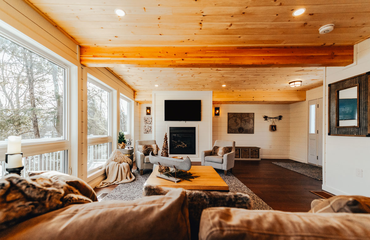 post & beam timber frame