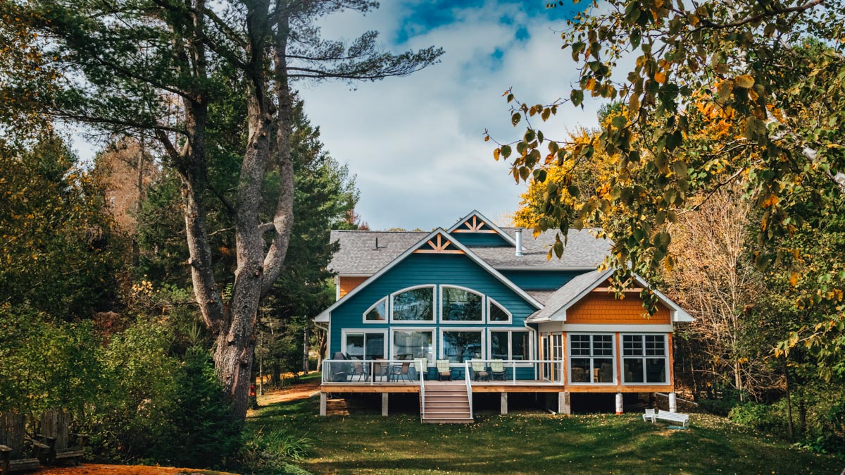 post and beam cottage