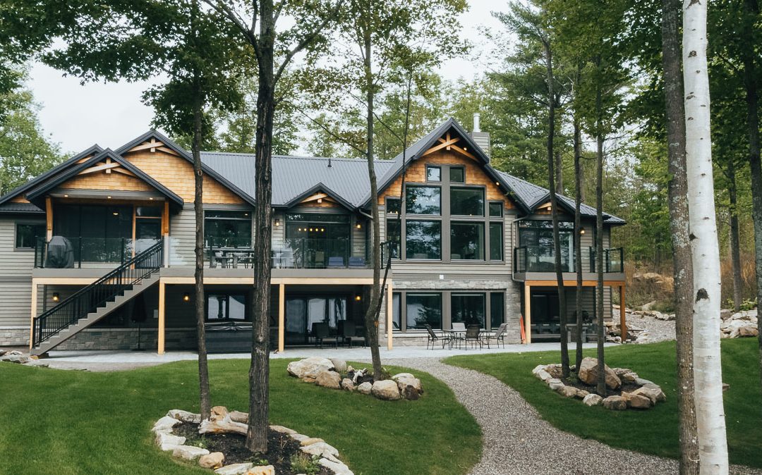 Custom Retirement Home Built for 360 Degree Views